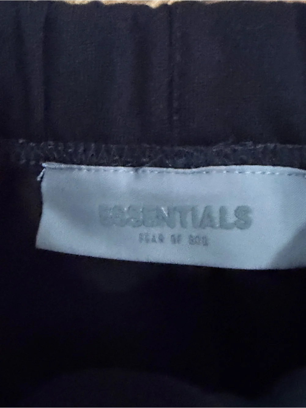 Fear of God Essentials Men’s Black Athletic Drawstring Shorts